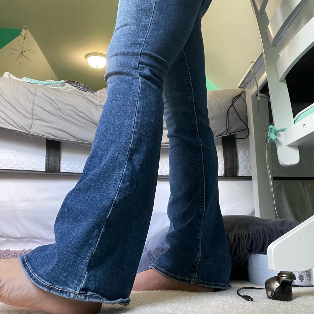 AEO flare jeans